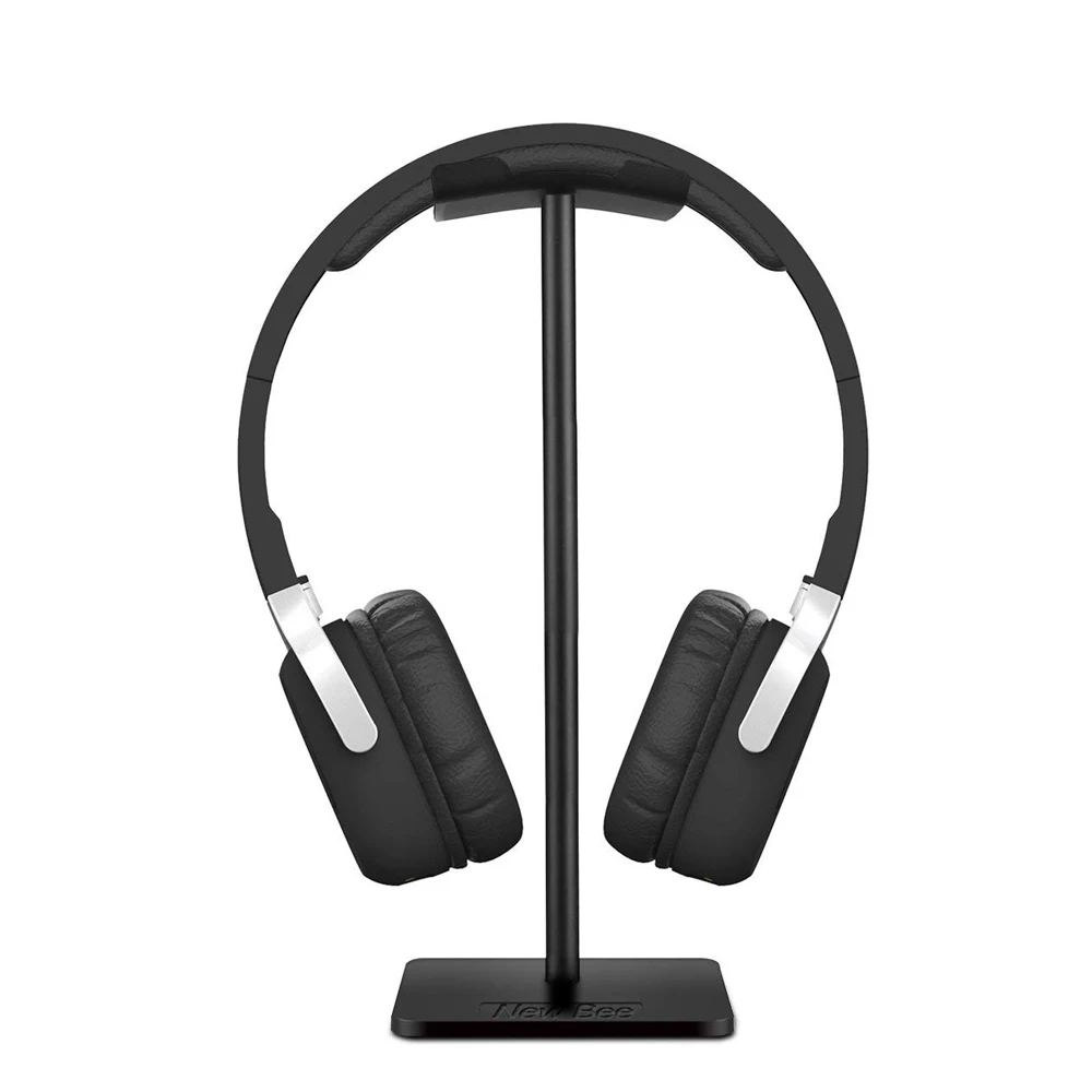 

Headphone Stand Headset Holder With Aluminum Supporting Bar Flexible Headrest ABS Solid Base for All Bose Headphone Serials Size