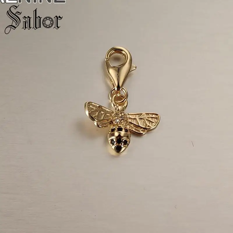 Подвески золотого цвета сделай сам для браслетов и ожерелий ювелирные изделия