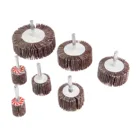 Наждачная бумага, зернистость 80 #, рабочее колесо для жалюзи, 6 мм, оправка стержня дюйма