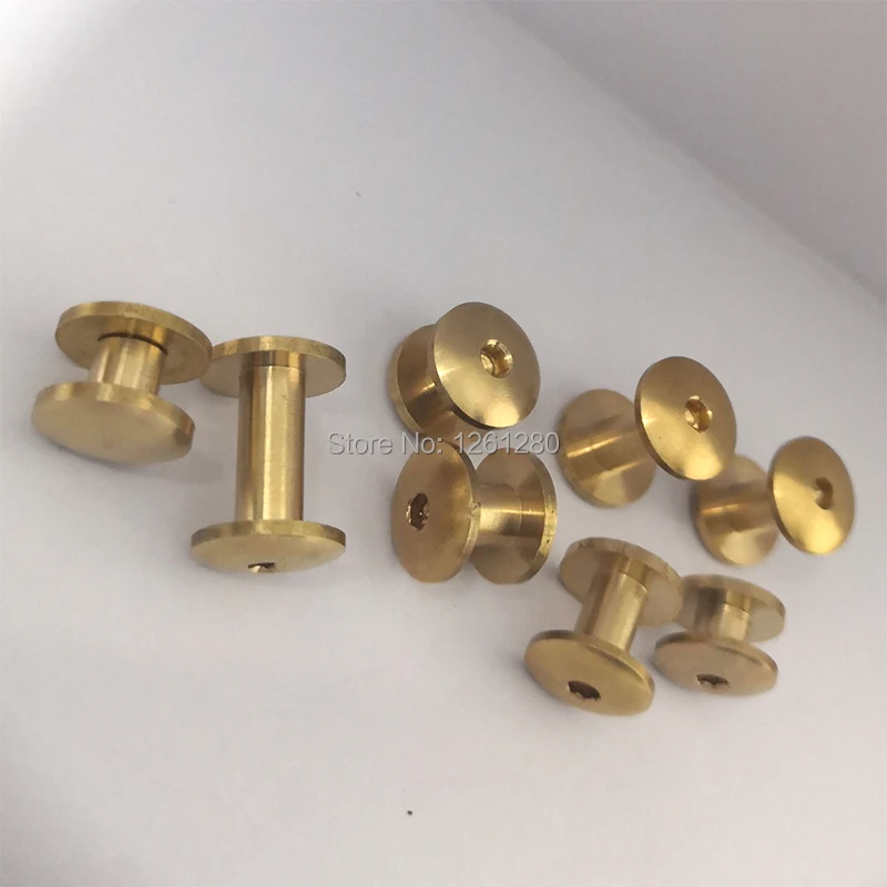 Установочный винт Чикаго двухрядная дуговая бумажник сумка ремень заклепки DIY