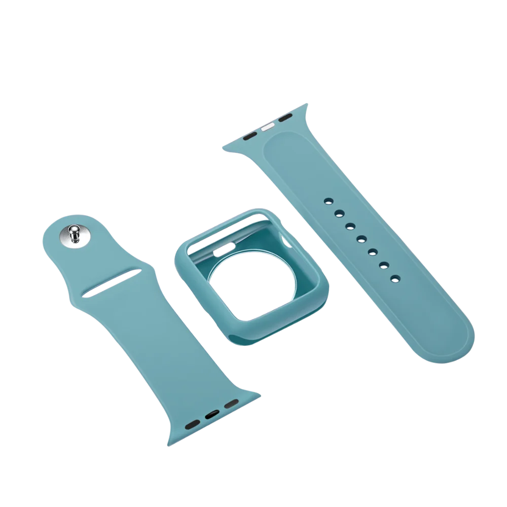 Official green Мягкий силиконовый ремешок для наручных часов Apple Watch полос 4/3/2/1 Спортивный браслета из нержавеющей стали смарт-браслет для наручных часов iwatch, 44/42/40/38 мм аксессуары ремень - Цвет ремешка: Official green