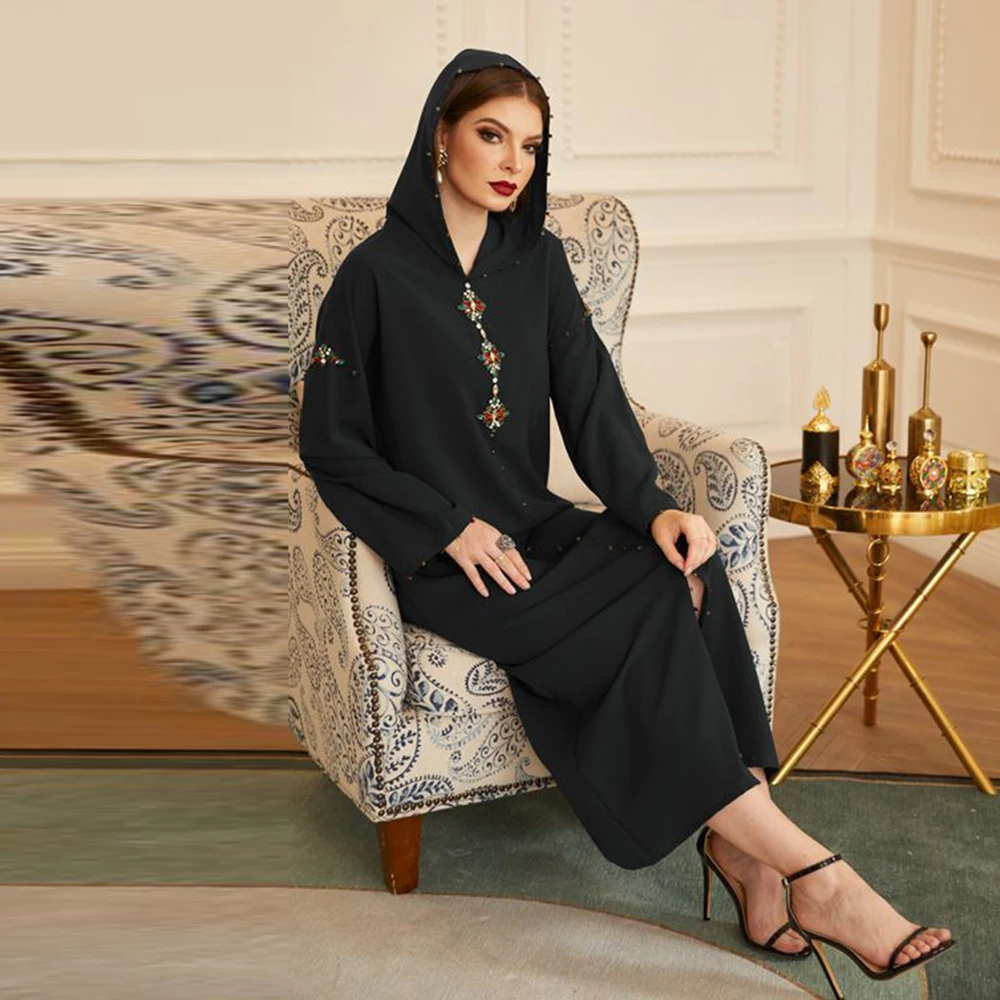 

Dubai Abaya Turkey Hijab Muslim Dress Abayas Islam Clothing African Dresses For Women Robe Musulman De Mode Djellaba Femme Oman