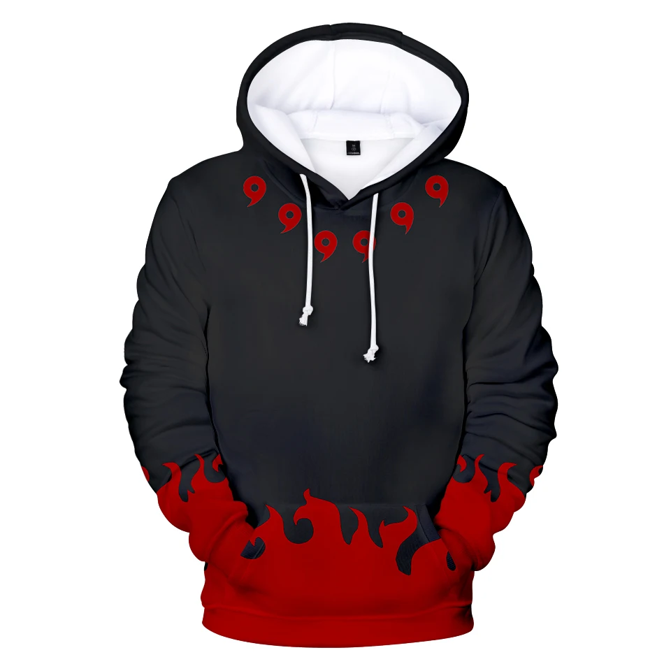 

Popular Japanese Anime Naruto 3D Hoodie Youth Totem Pullover Naruto Men's Women's Fashion Friends Sweatshirt