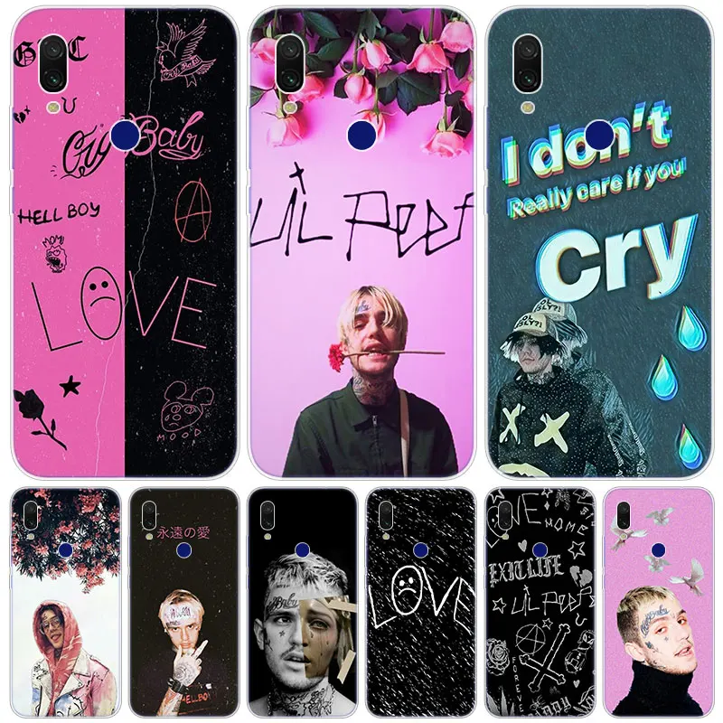 Силиконовый чехол Lil Peep Bo для Xiaomi Redmi K20 5X 6X Play A1 A2 8 Lite 7A 6A S2 Y2 Y3 Note 4X 5 6 7 Pro F1 мягкий