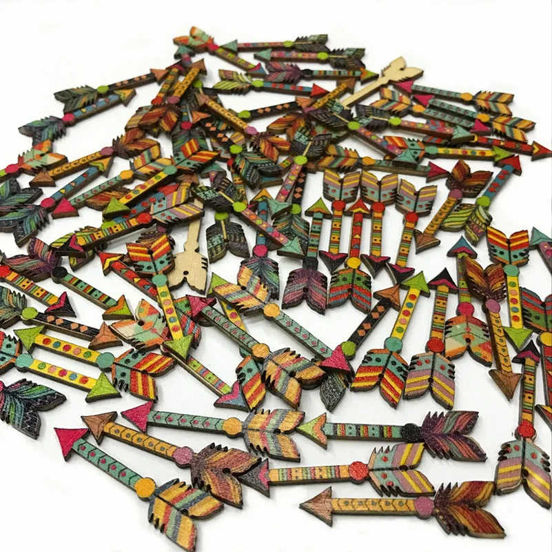 50 шт смешанные цвета Цвет мечом формы кнопки лот для поделок Швейные аксессуары 2