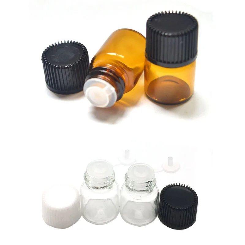 10 шт. флакон для эфирного масла с редуктором и крышкой 1 мл | Красота здоровье