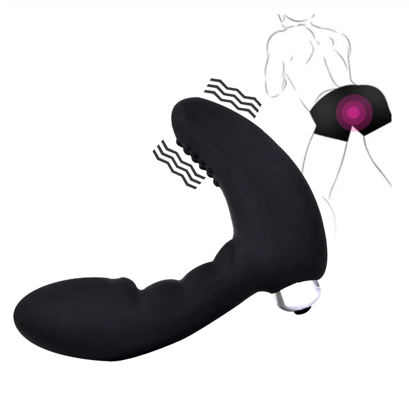 Мужской массажер простаты Анальная пробка вибратор анальные бусы эротические