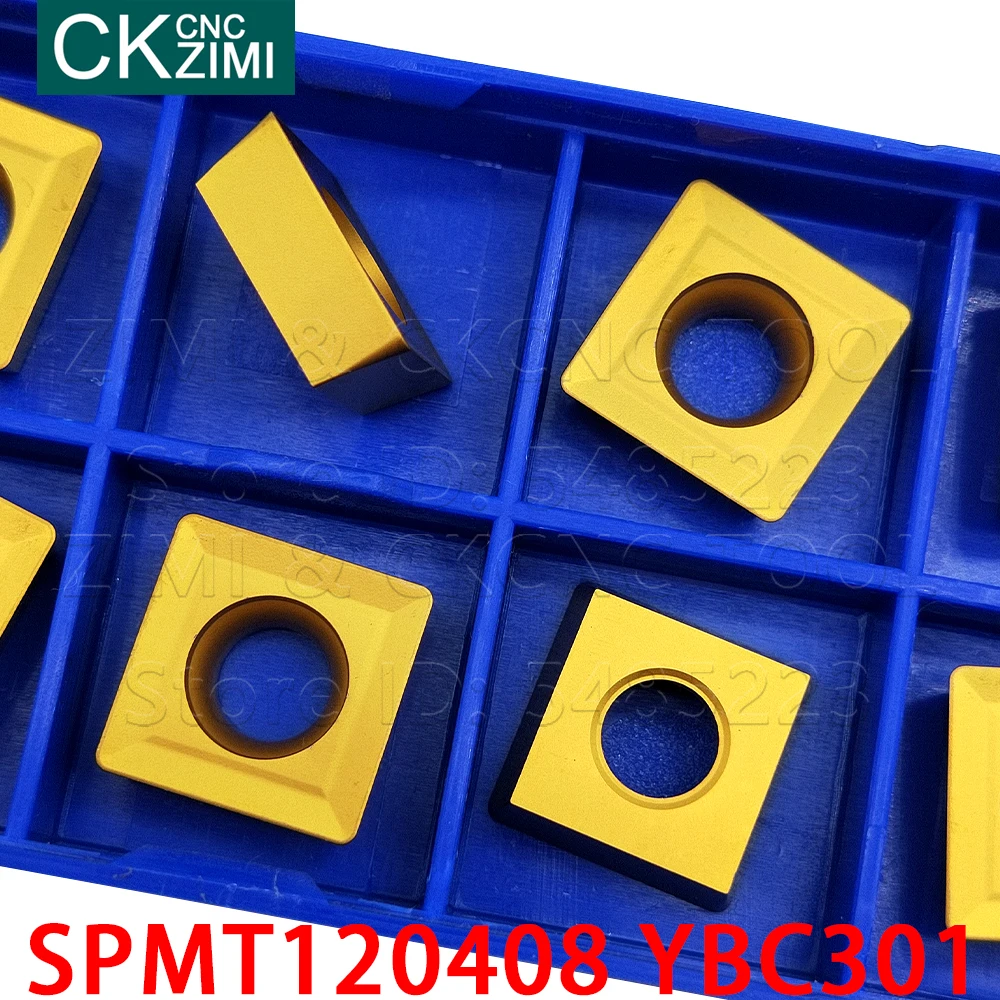 SPMT120408 YBC301 SPMT 120408 карбидные вставки режущие инструменты Квадратные кукурузные