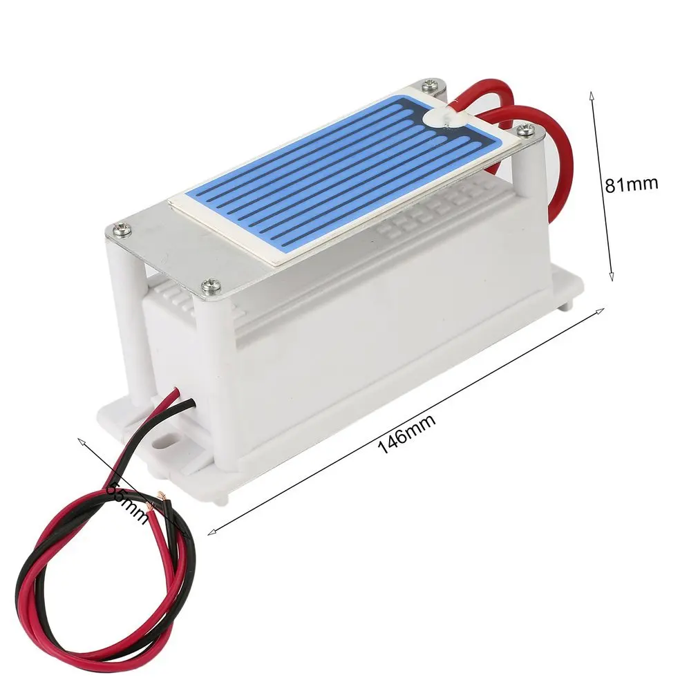 

220V Mini Ozone Generator Integrated Ceramic Plate Air Ozonizer Machine Household DIY Air Purifier Odor Elimination