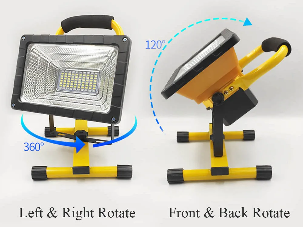 Водонепроницаемая Переносная Строительная лампа уличное освещение для