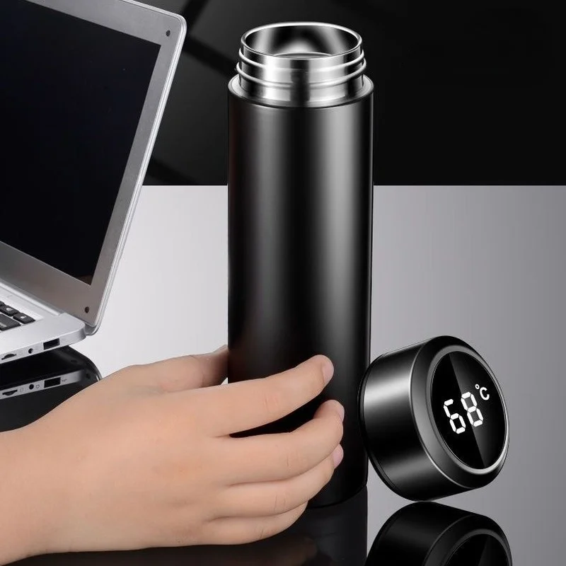 

Smart Insulation Male and Female Portable Students High-End Simple Bottle Creative Personalized Trend Bulk Tea Cup
