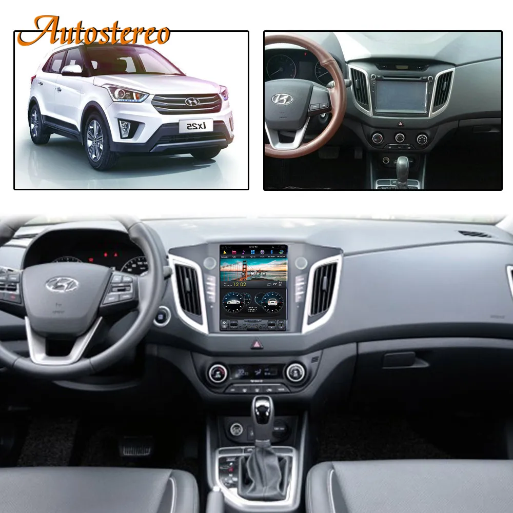 Головное устройство для Hyundai IX25 мультимедийный плеер Creta 2014-2019 Android 9 0 Тесла |
