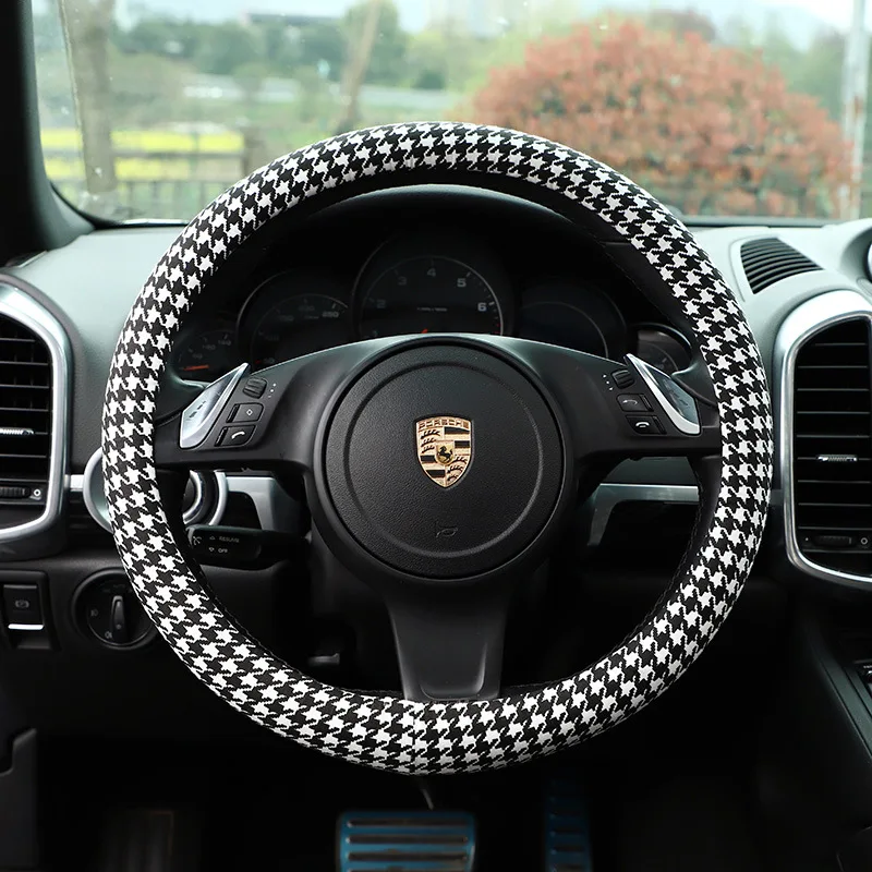 

Car Steering Wheel Cover Four Seasons General Car Handle Cover Car Interior Decoration Supplies Wholesale Female car accessories