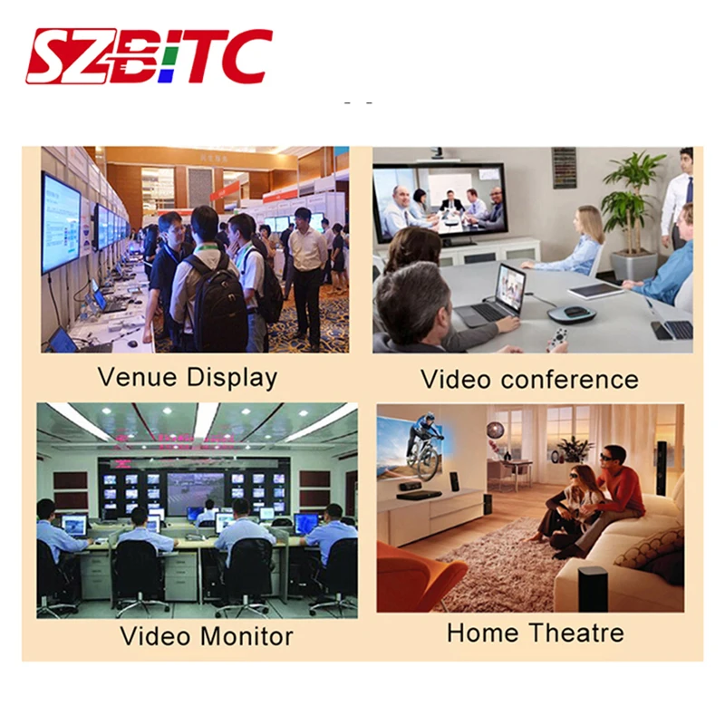 SZBITC 4K HDMI матрица 4x4 переключатель 4 в выхода EDID TCP/IP панель управления с
