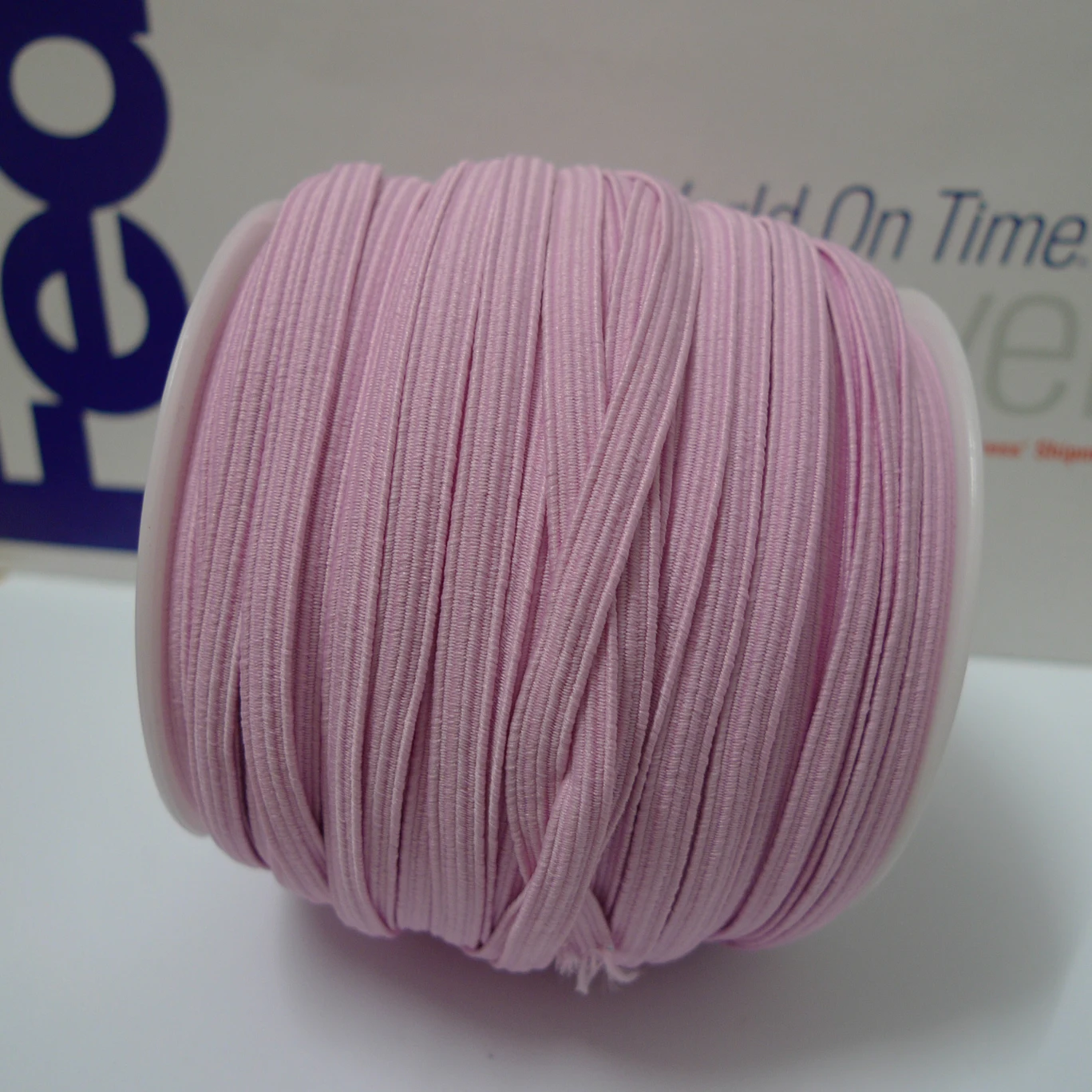 50 метров 1/4 'ƌ мм #18 светильник розового цвета с эластичной резинкой|light pink|light