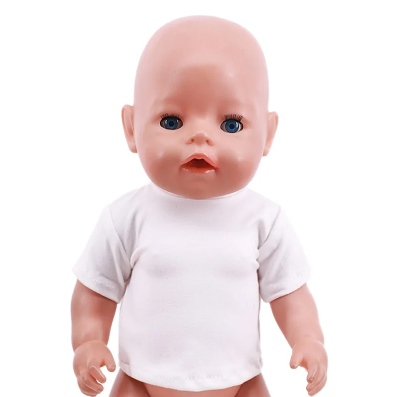 Кукла Одежда Цвета майки из хлопка для 18 дюймов американская девушка рубашка с