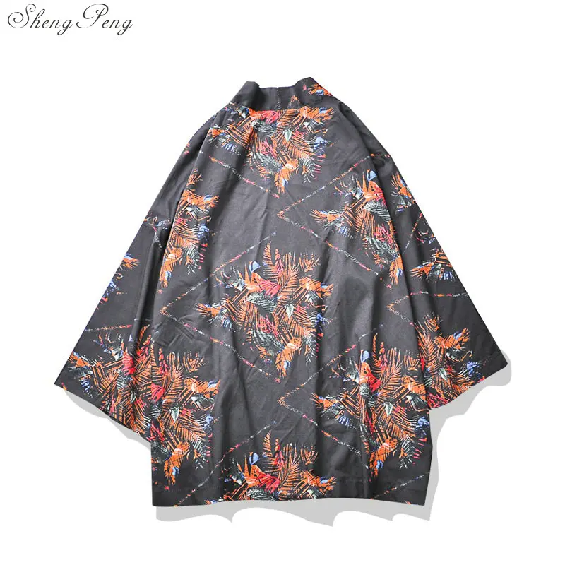 Кимоно Yukata haori мужское кимоно кардиган костюм самурая одежда пиджак рубашка yukata