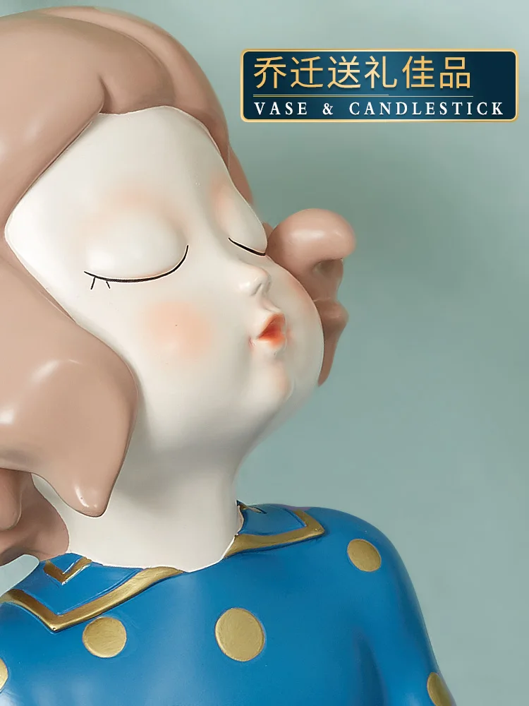 

Nordic Light luxury tray storage furnishings creative entrance porch living room home decoration relocation gifts