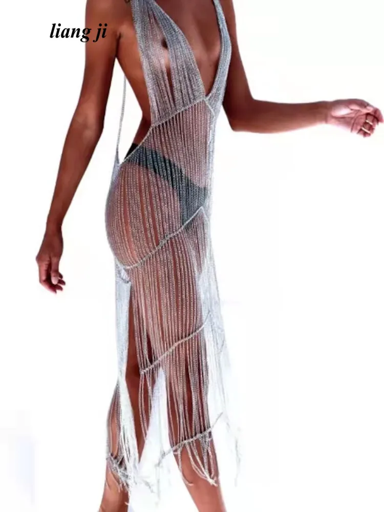 Сексуальная цепочка для тела искусственная бикини пляжная одежда нагрудная