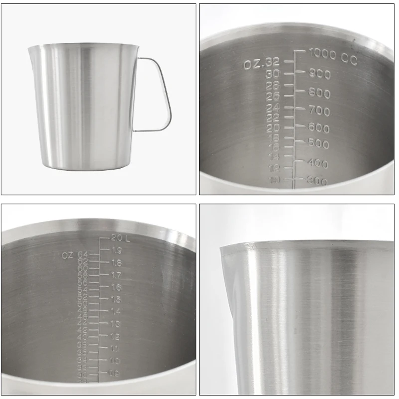 

Rokene Stainless Steel Pitcher Milk Frothing Jug Production Of Cappuccino Milk Tea Coffee Milk Cup Milk Frothing Jug