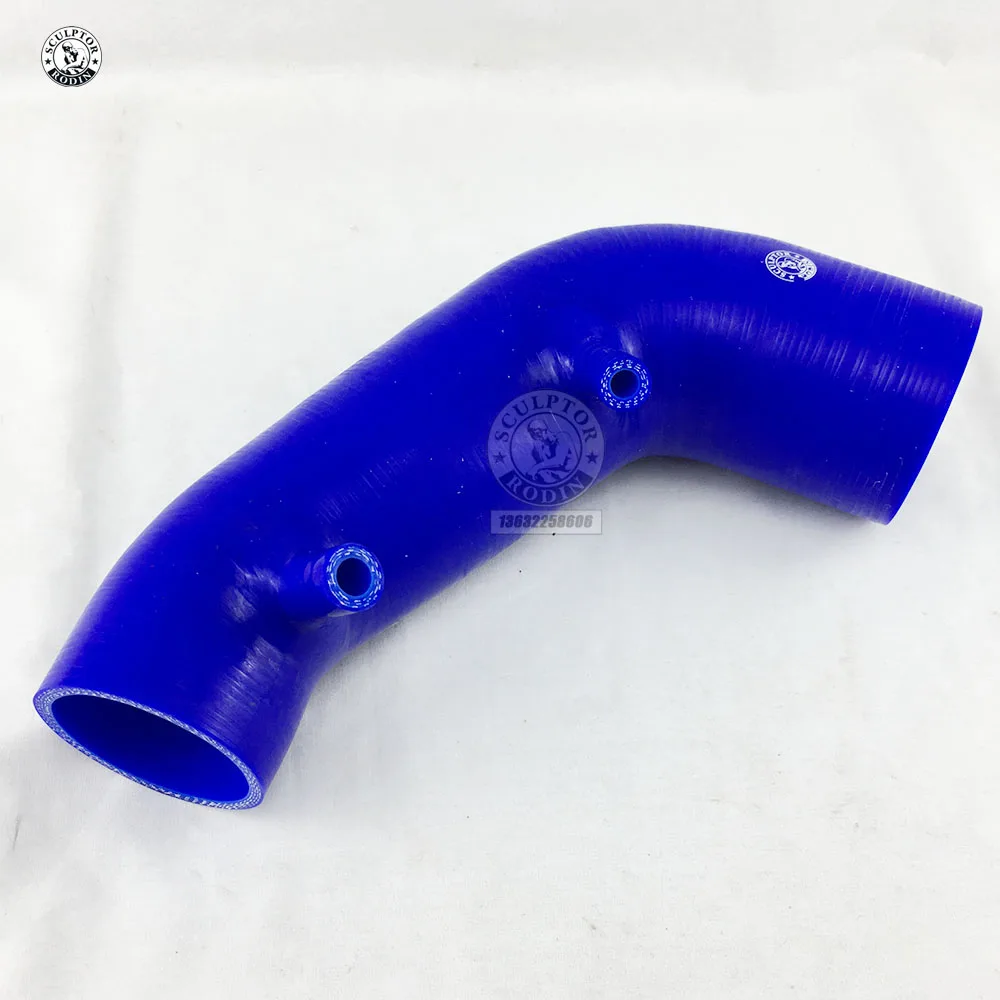 SILICONE INDUCTION AIR HOSE For HONDA S2000 AP2 Intake Pipe(1PCS) red/blue/black - Цвет: Синий