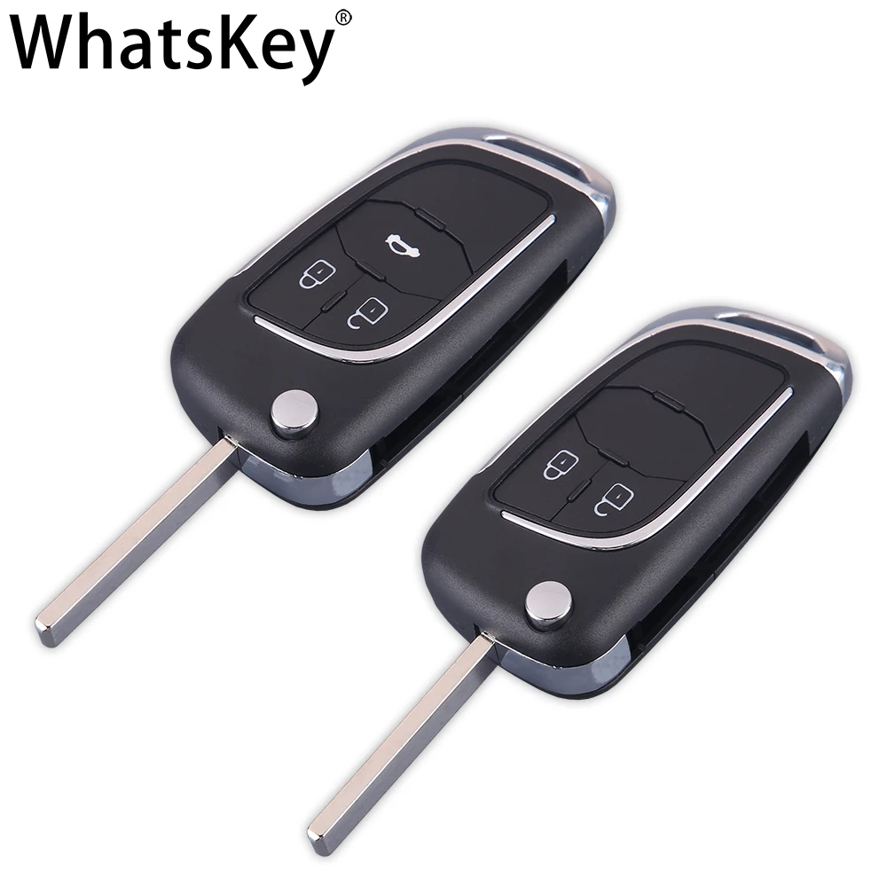 Модифицированный складной удаленный флип автомобильный ключ оболочки чехол для