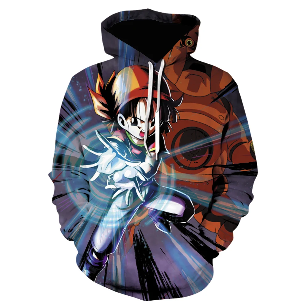 

2021 Spring and Autumn New Men's And Women's Anime Hoodie 3D Printing Dragon Casual Fashion Sweater Boys and Girls Cute Pullover