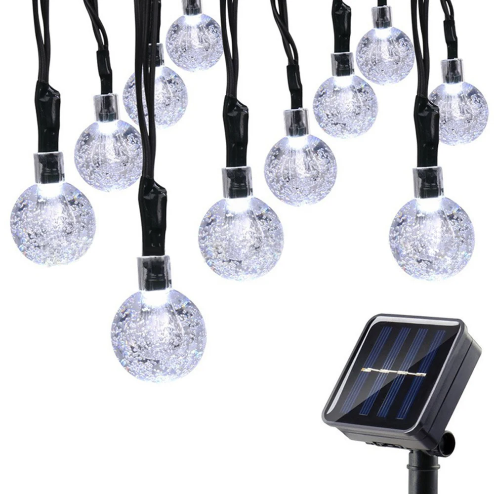 

Solar Fairy Lights Eco-friendly 50LED Christmas Parties Wedding PVC Outdoor Waterproof For Garden Patio Yard