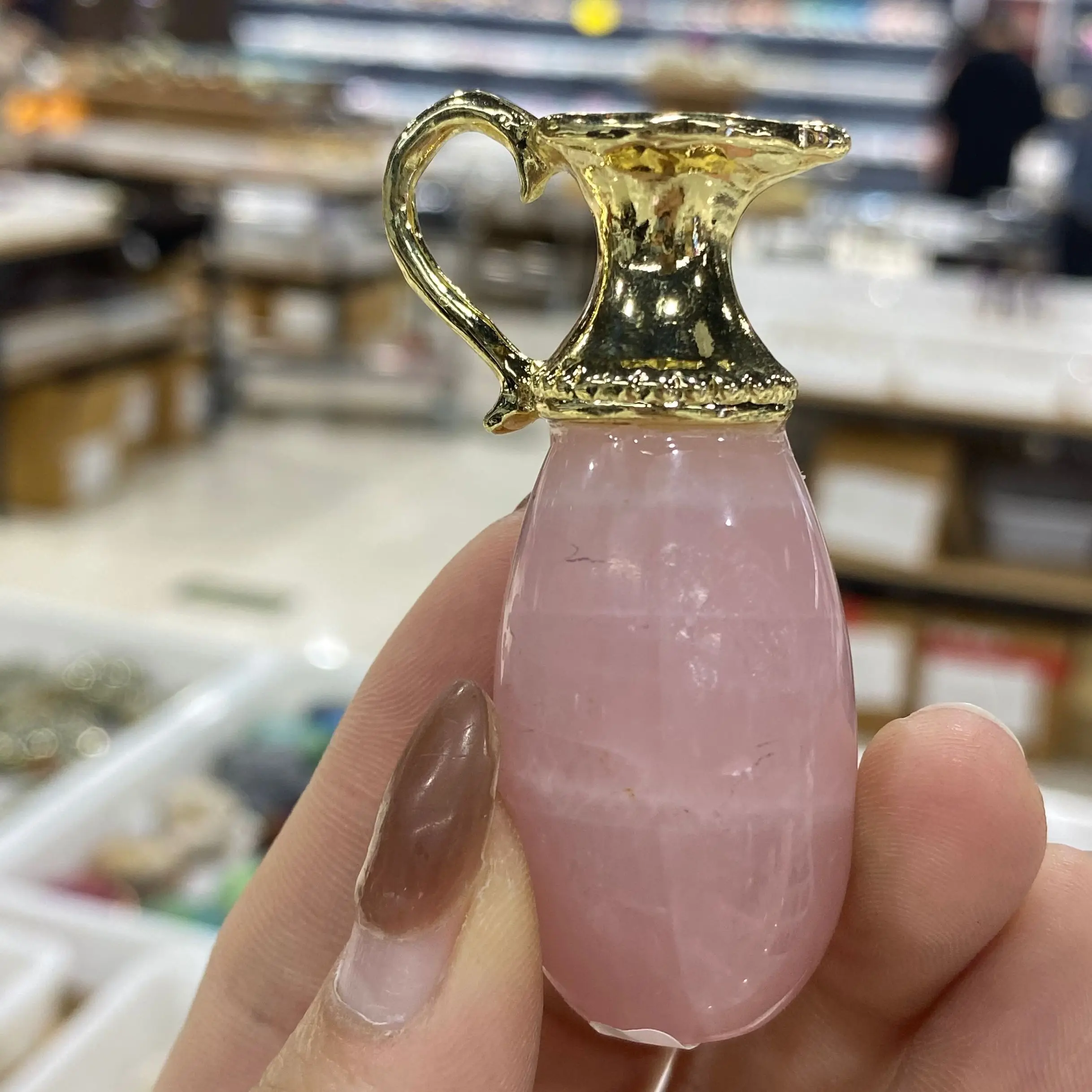 

Crystal jade liquid AGAR bottle DIY birthday gifts home decoration collection ornaments (wholesale)