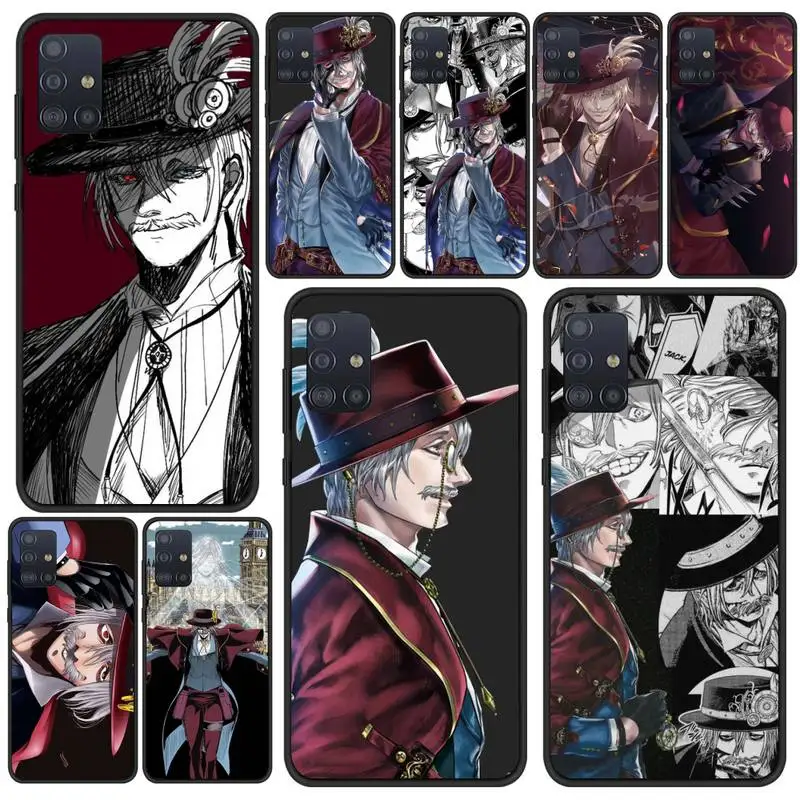 

Jack the Ripper Shuumatsu no Valkyrie Phone Case For Samsung S5 S6 S7 S8 S9 S10 S20 S21 Edge Plus E Fe Lite