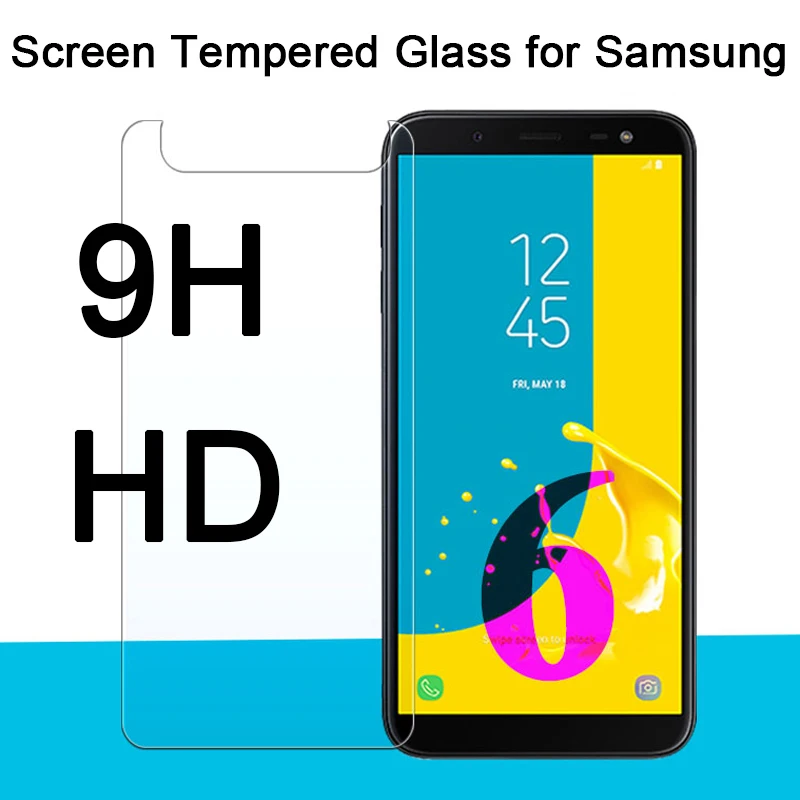 Переднее стекло для Galaxy J7 Duo Nxt Max Plus телефона 9H HD Защитное экрана Samsung J8 Prime Pro 2017 2018 |