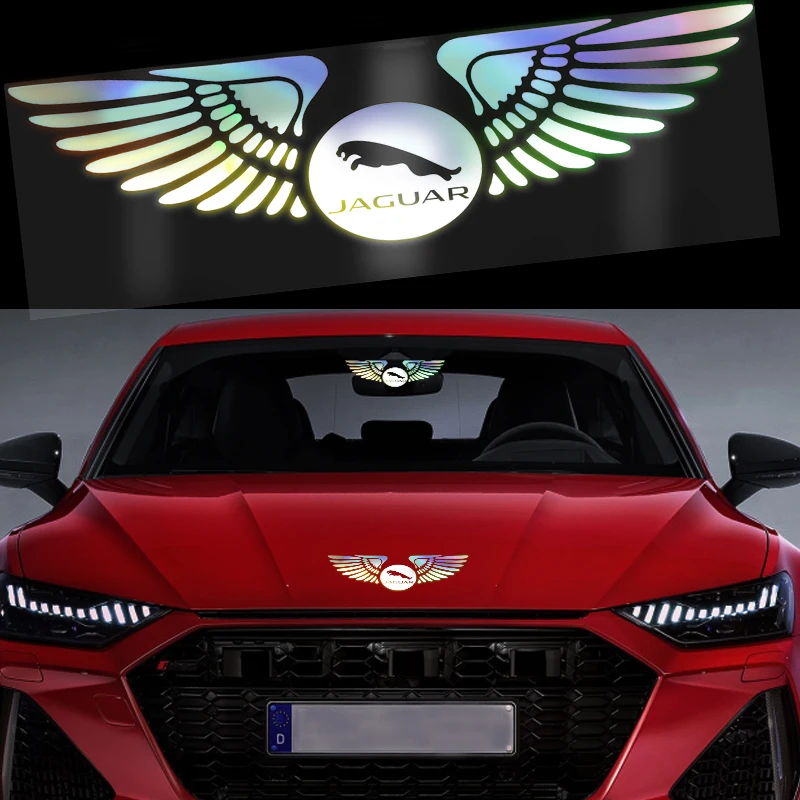 

1Pcs Car creative scratch decals car styling decorative stickers For Jaguar XF XE XJ F-Pace X-Type F-Type S-Type E-Pace I-PACE