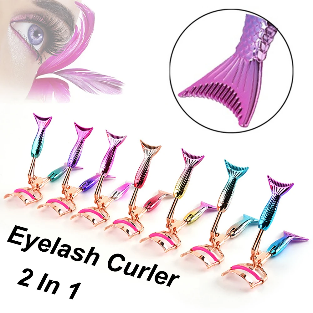 Русалка ресницы для завивки ресниц зажим наращивания Инструменты щипцы
