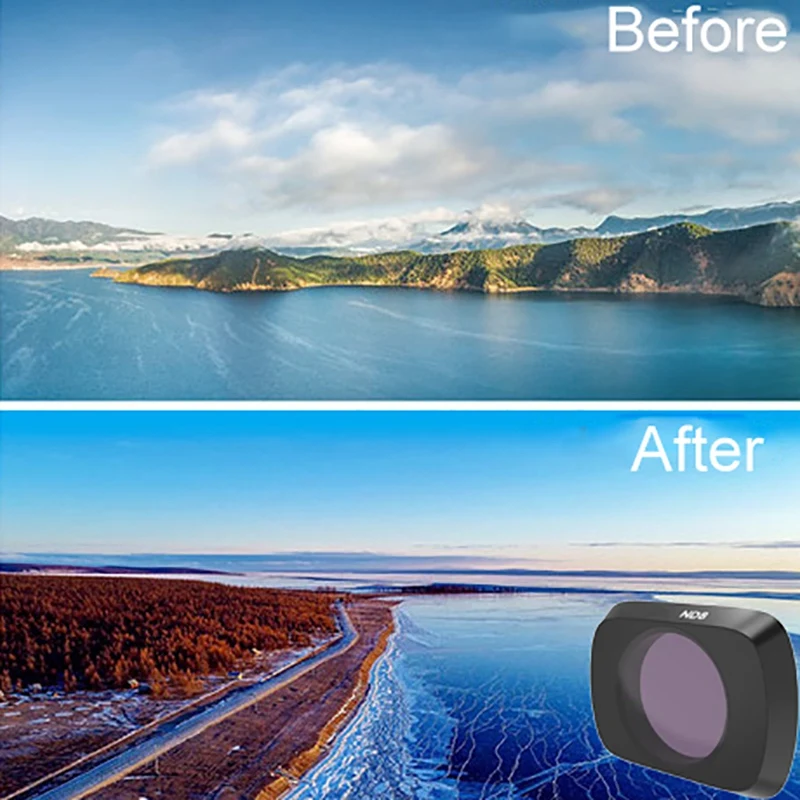 

Done Filter for DJI Mavic Air 2 Filters Neutral Density Polar for DJI Mavic Air 2 Camera Accessories CPL+UV+ND4/8 Set