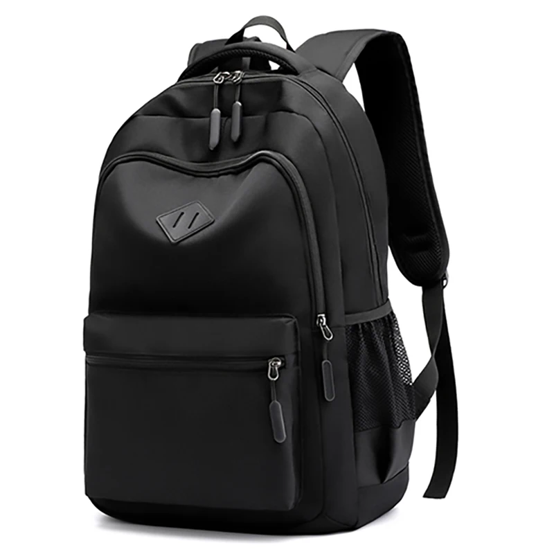 

Solid Color Backpack Fashion Men Women Backpack High Capacity Schoolbags For Teenager Girls Boys Male Shoulder Bags