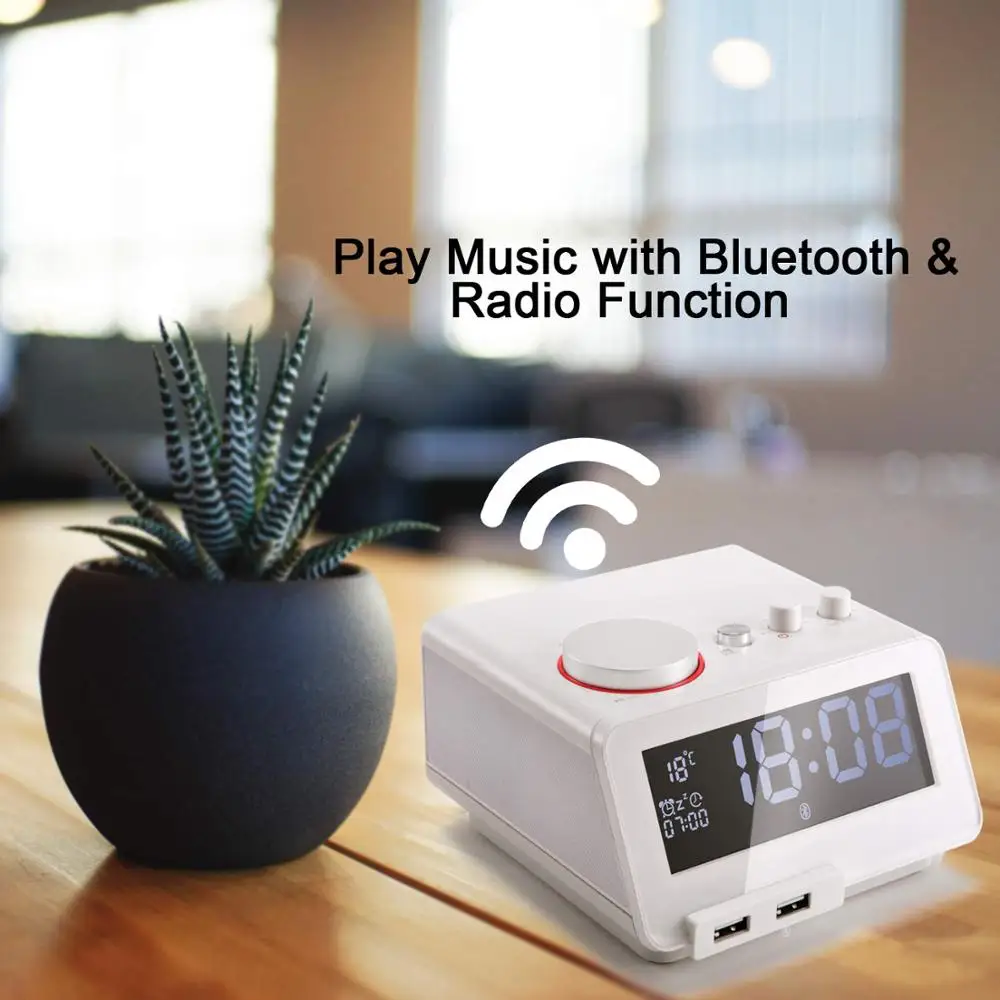 Bluetooth-Колонка Homtime портативная с поддержкой TF-карт и термометром |