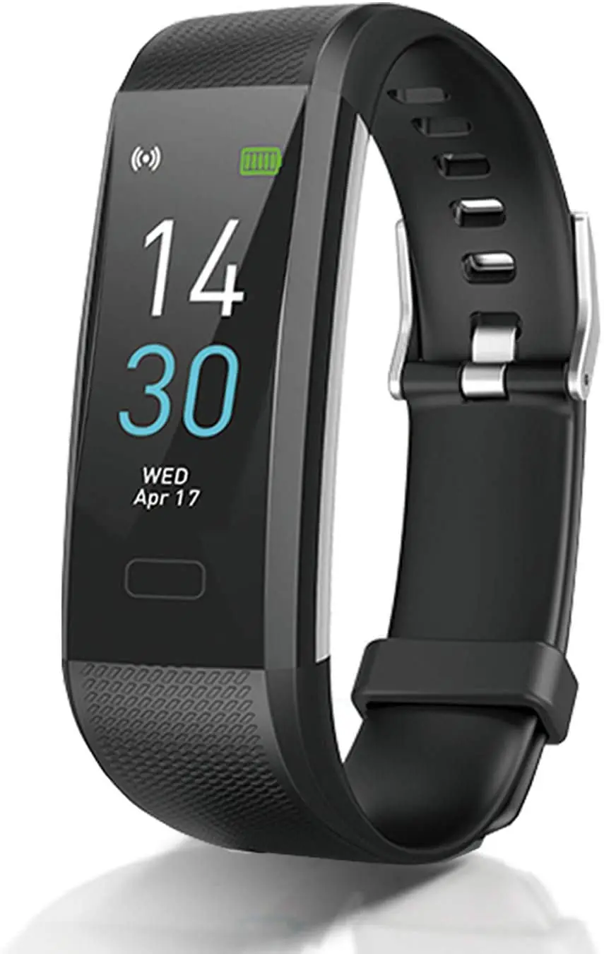 

Фитнес-трекер с пульсометром, тонометром, оксиметром, монитором сна, монитором температуры, Смарт-часы