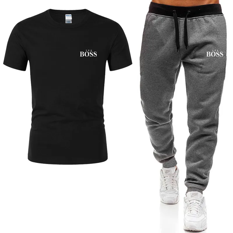 

Minghan Apparel 2021 New Round Neck Suit Cotton + Pure Polyester Fashion Sports Suit Handmade Spring And Summer Clothing