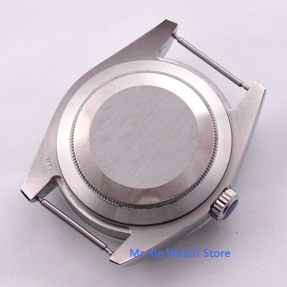 

Bliger 40mm Stainless Steel Watch Case with Sapphire Glass Fit ETA 2836 MIYOTA Movement