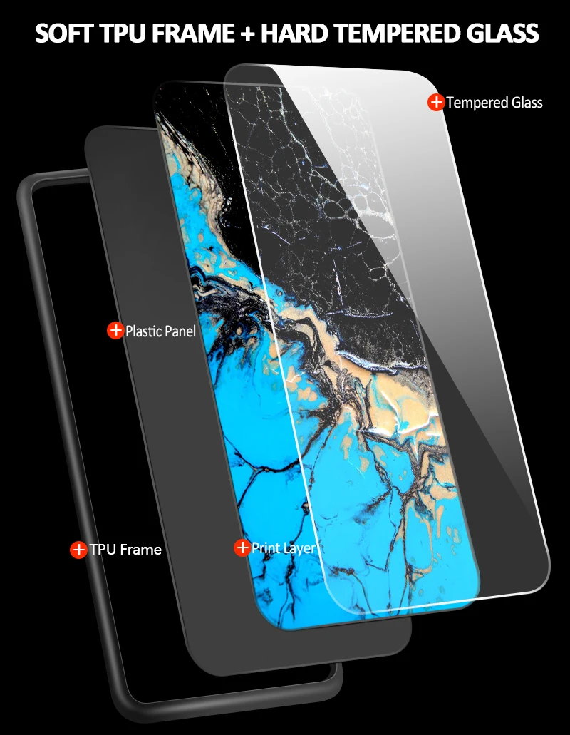 Закаленное Стекло чехол для iPhone 5S, se, 6, 6 S, 7, 8 Plus XR XS MAX чехол для Meizu M5 M6 M8 M9 Примечание 16th плюс противоударный Твердые чехлы