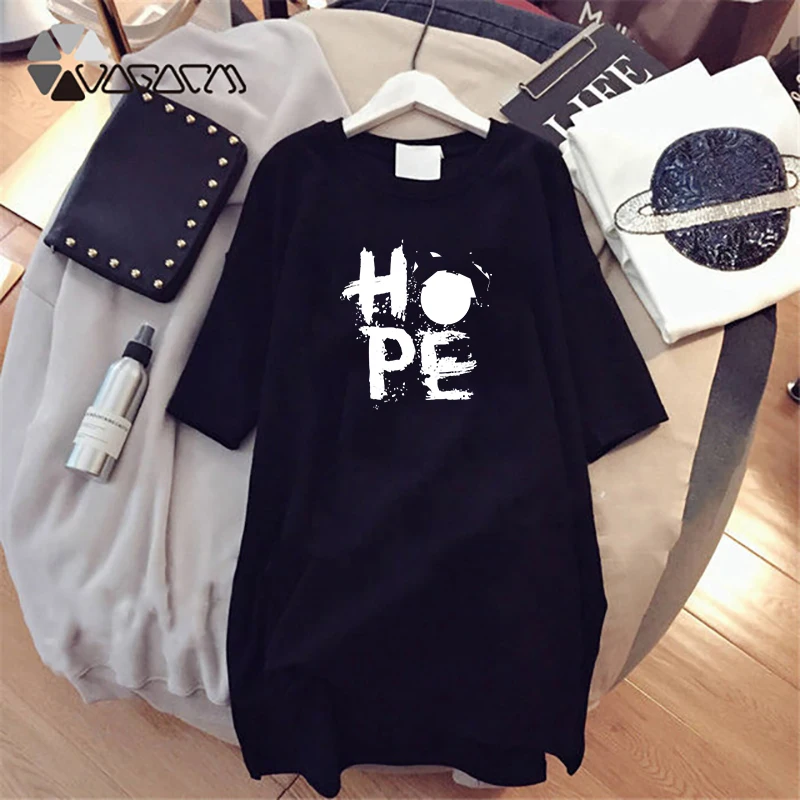 2020 летнее платье из набивной ткани одежда женское мини свободного кроя черная с