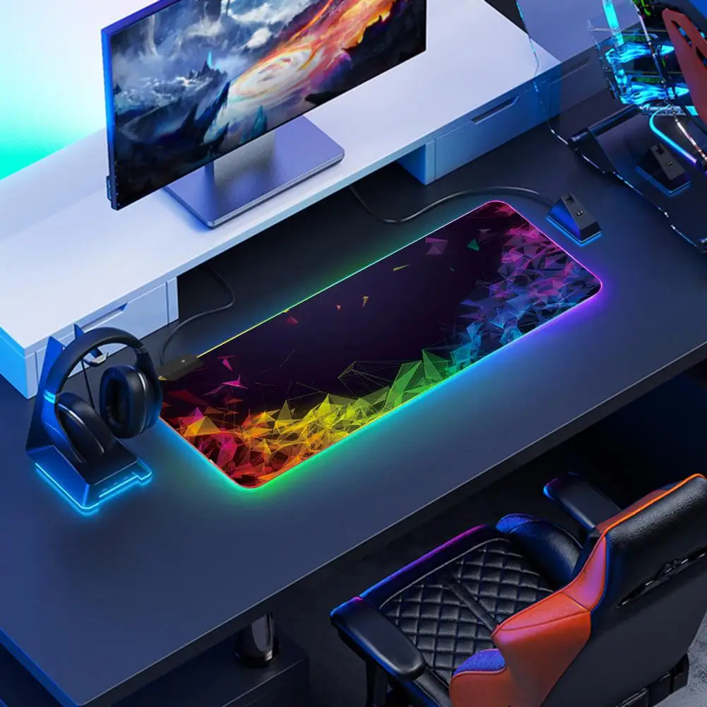 Резиновый коврик для мыши с противоскользясветодиодный покрытием 25*30/30*80 см |