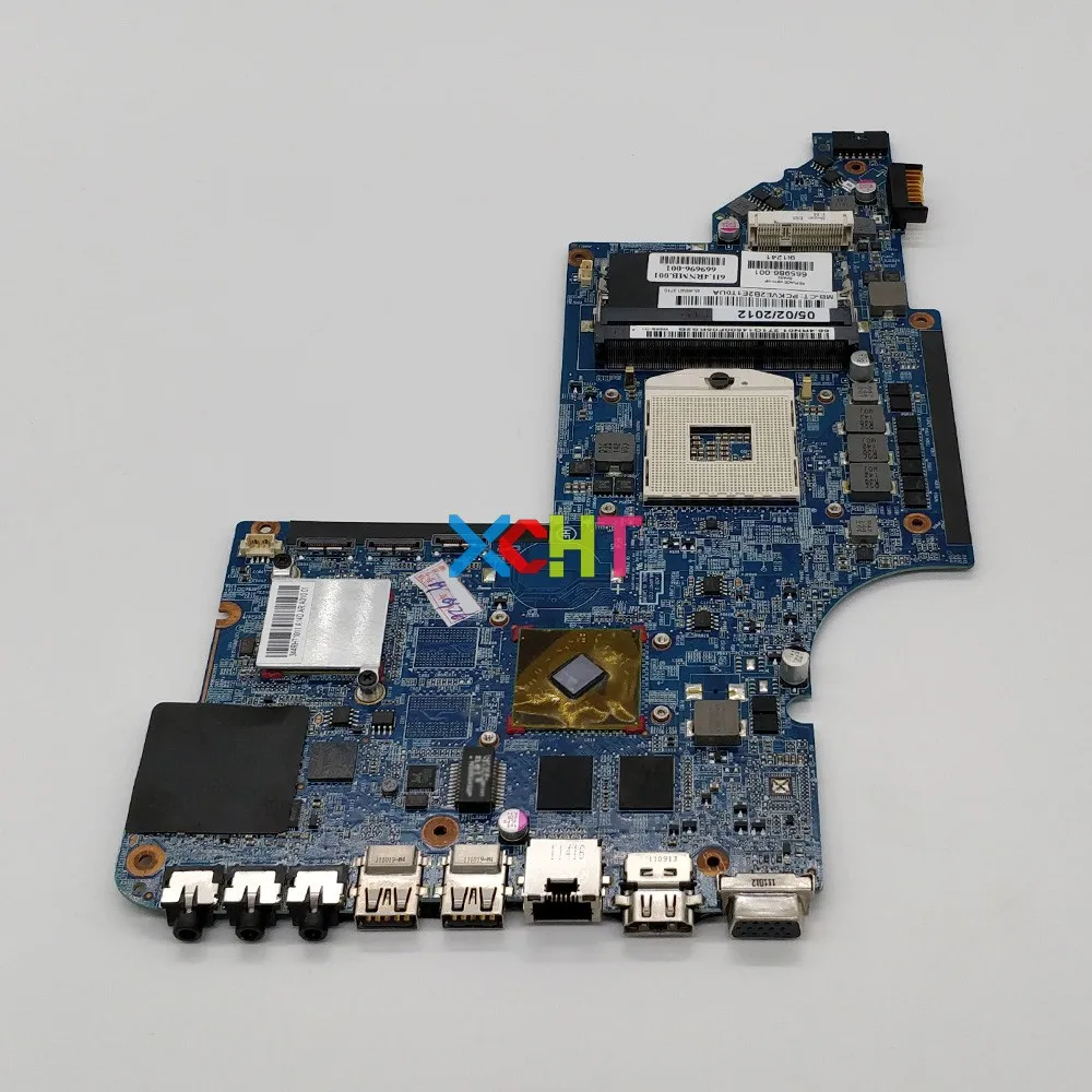 Для hp павильон DV7 DV7-6000 DV7T-6B00 DV7T-6C00 665986-001 аккумулятор большой емкости 6490/1G HM65 Материнская плата ноутбука протестированная и отлично работающая