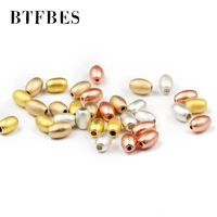 hematite natural stone matte gold oval ellipse shape 8x5mm loose spacer beads for jewelry bracelet making diy accessories