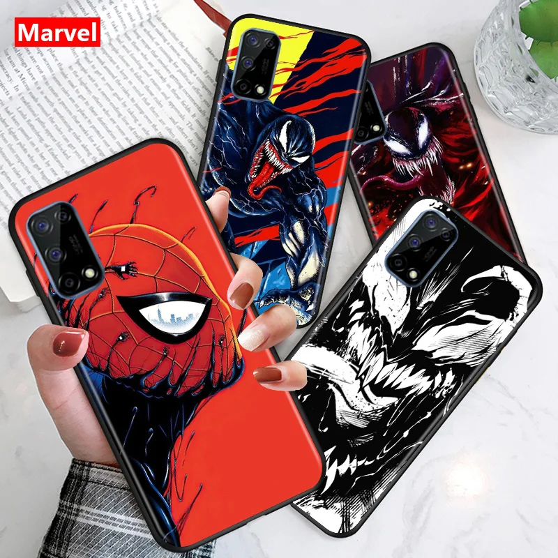 

Marvel Avengers Super Hero Venom For Huawei Honor V9 Play 3E 8S 8C 8X MAX 8A Prime 8 7S 7A Pro 7C TPU Silicone Black Phone Case