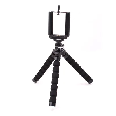 holder with Clip Держатель для телефона, штативы, штатив для мобильного телефона, держатель для камеры, гибкий держатель "осьминог" для iPhone, Xiaomi, samsung, держатель с зажимом - Цвет: holder with Clip