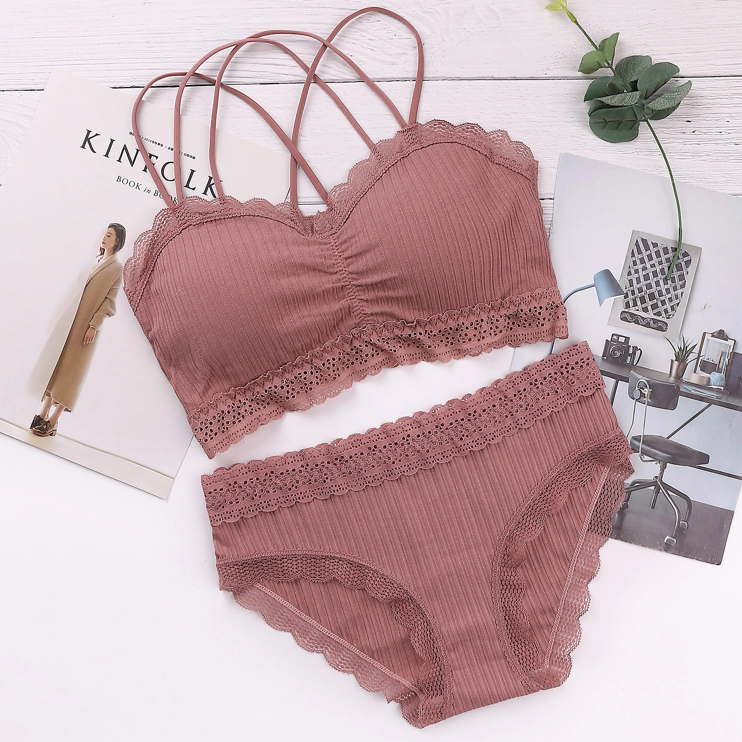 SALSPOR женский кружевной комплект нижнего белья сексуальное нижнее белье Мягкие