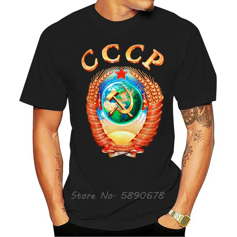 Русская оригинальная хлопковая Качественная мужская футболка с большой
