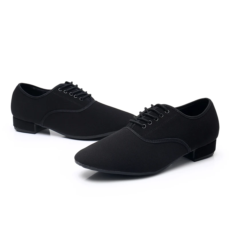 HROYL Men Dance Shoes Ballroom Latin Dance Shoes Samba Modern Jazz Tango Dancing Shoes Genuine Leather Salsa dance shoes