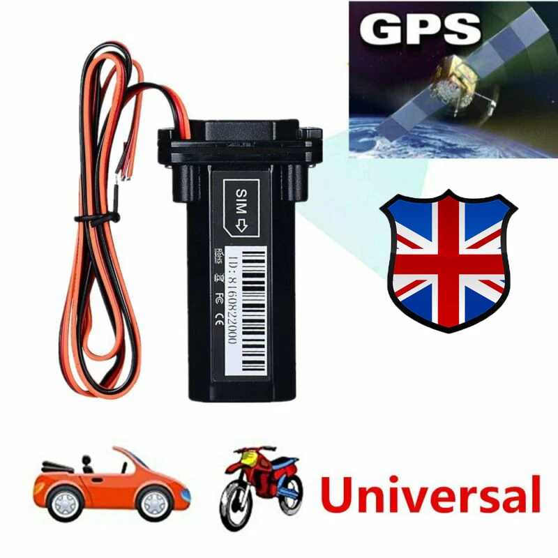 Водонепроницаемый GPS-трекер GT02 для автомобиля и мотоцикла со встроенной батареей